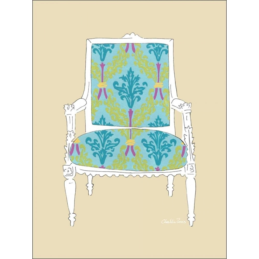 Decorative Chair III Poster Print - Chariklia Zarris-VARPDX53670Z Image 1