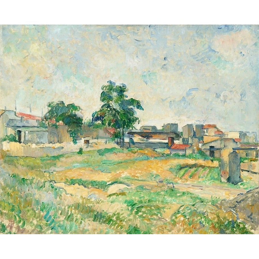 Landscape near Paris Poster Print by Paul Cezanne-VARPDX53859 Image 1