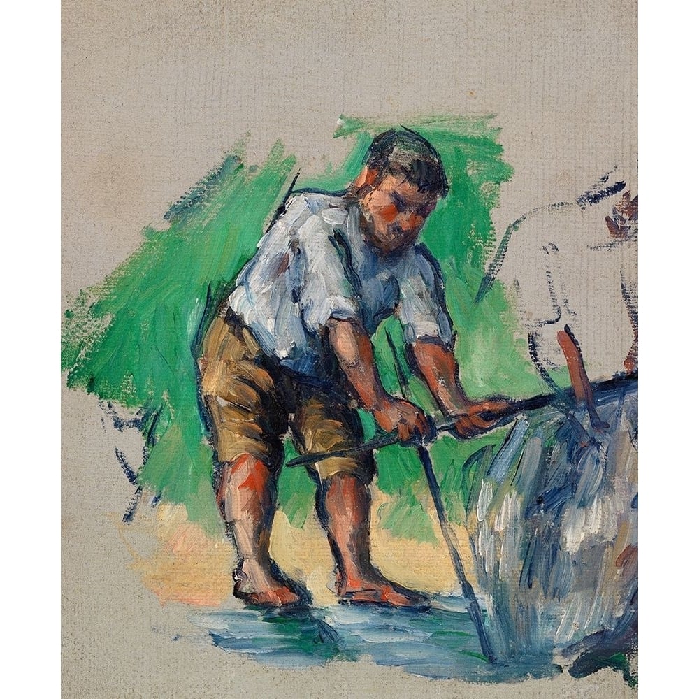 The Well Driller Poster Print by Paul Cezanne-VARPDX53858 Image 1