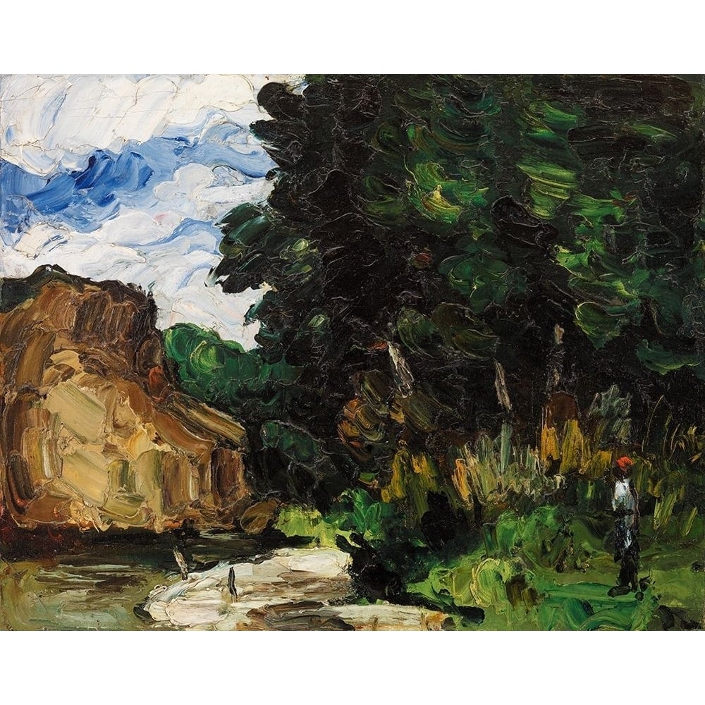 River Bend Poster Print by Paul Cezanne-VARPDX53875 Image 1