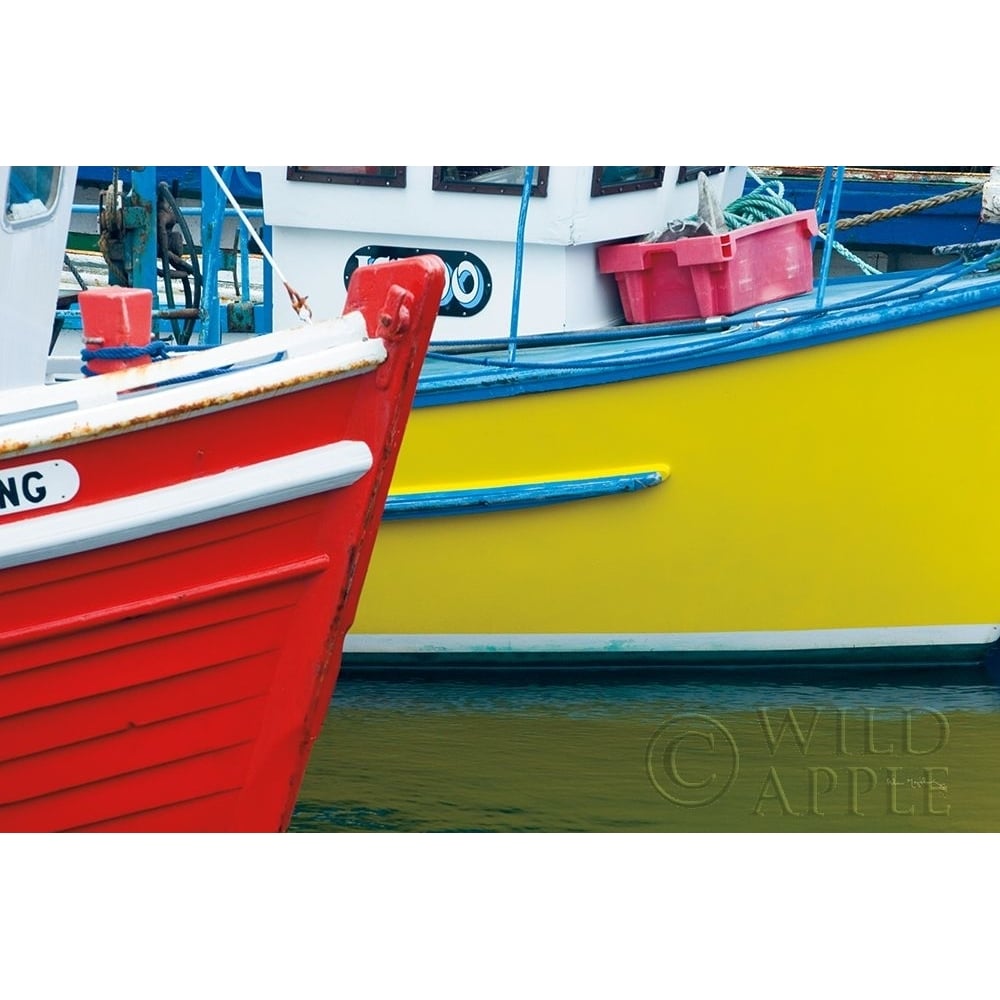 Orkney Fishing Boats Poster Print by Alan Majchrowicz-VARPDX53744 Image 1