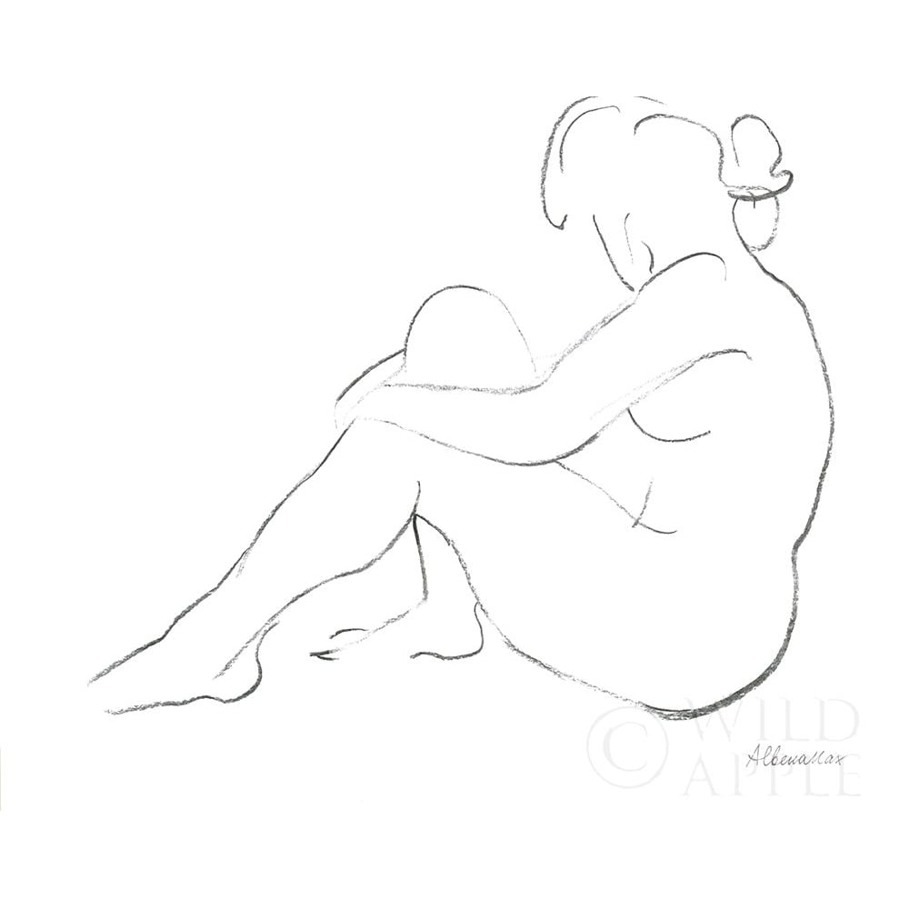 Nude Sketch IV Poster Print by Albena Hristova-VARPDX54060 Image 1