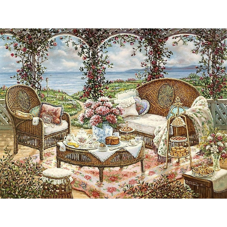 Afternoon Tea Poster Print by Janet Kruskamp-VARPDX54105 Image 1