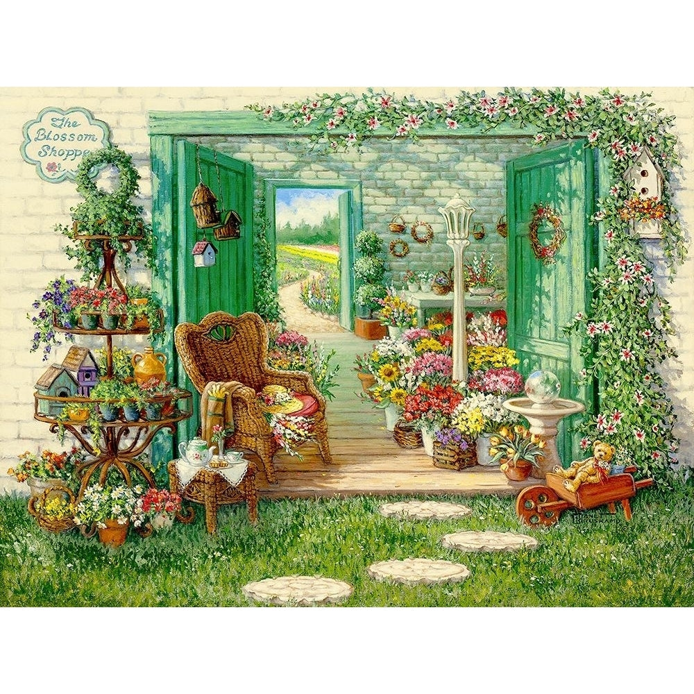 The Blossom Shoppe Poster Print by Janet Kruskamp-VARPDX54137 Image 1