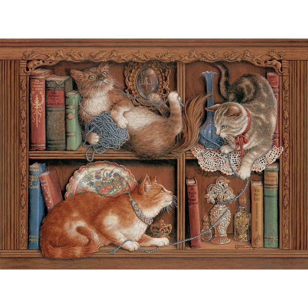 Morning Mischief Poster Print by Janet Kruskamp-VARPDX54140 Image 1