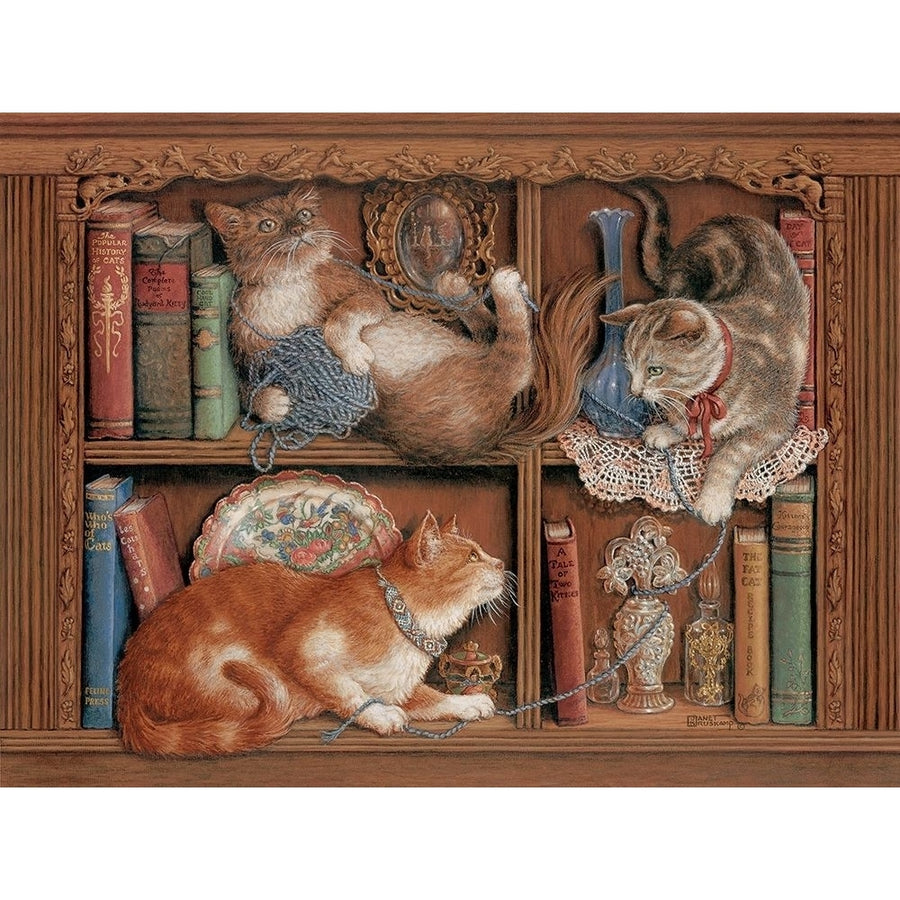 Morning Mischief Poster Print by Janet Kruskamp-VARPDX54140 Image 1