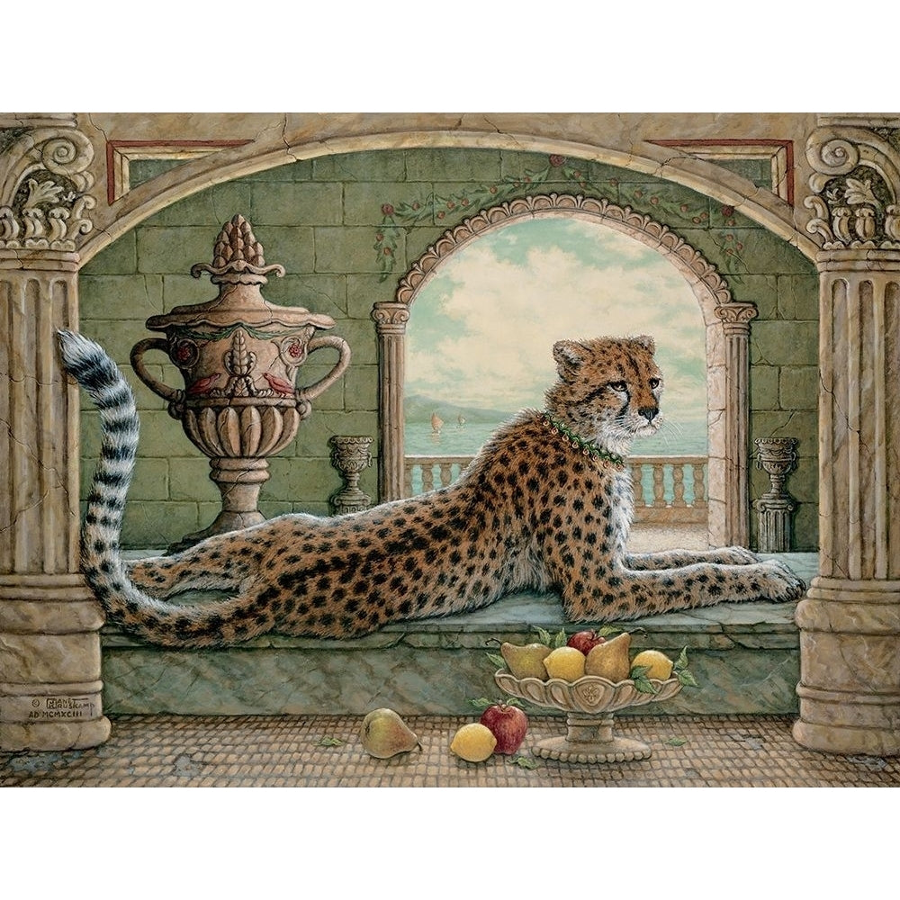 Royal Cheetah Poster Print by Janet Kruskamp-VARPDX54157 Image 1