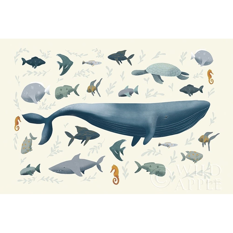 Ocean Life Poster Print by Becky Thorns-VARPDX54178 Image 1