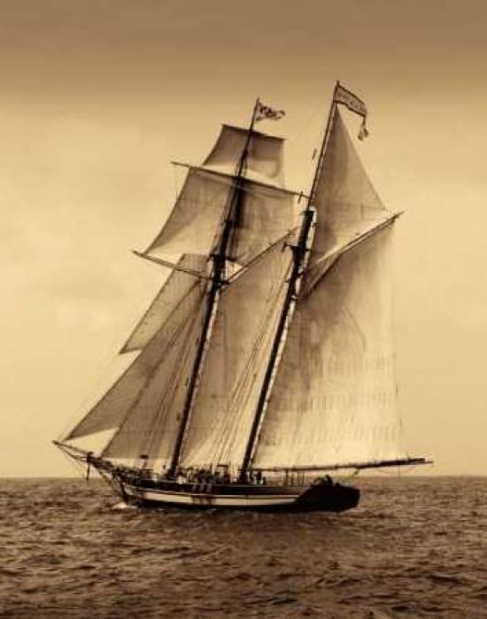 Under Sail II Poster Print by Frederick J. LeBlanc-VARPDX5422 Image 1