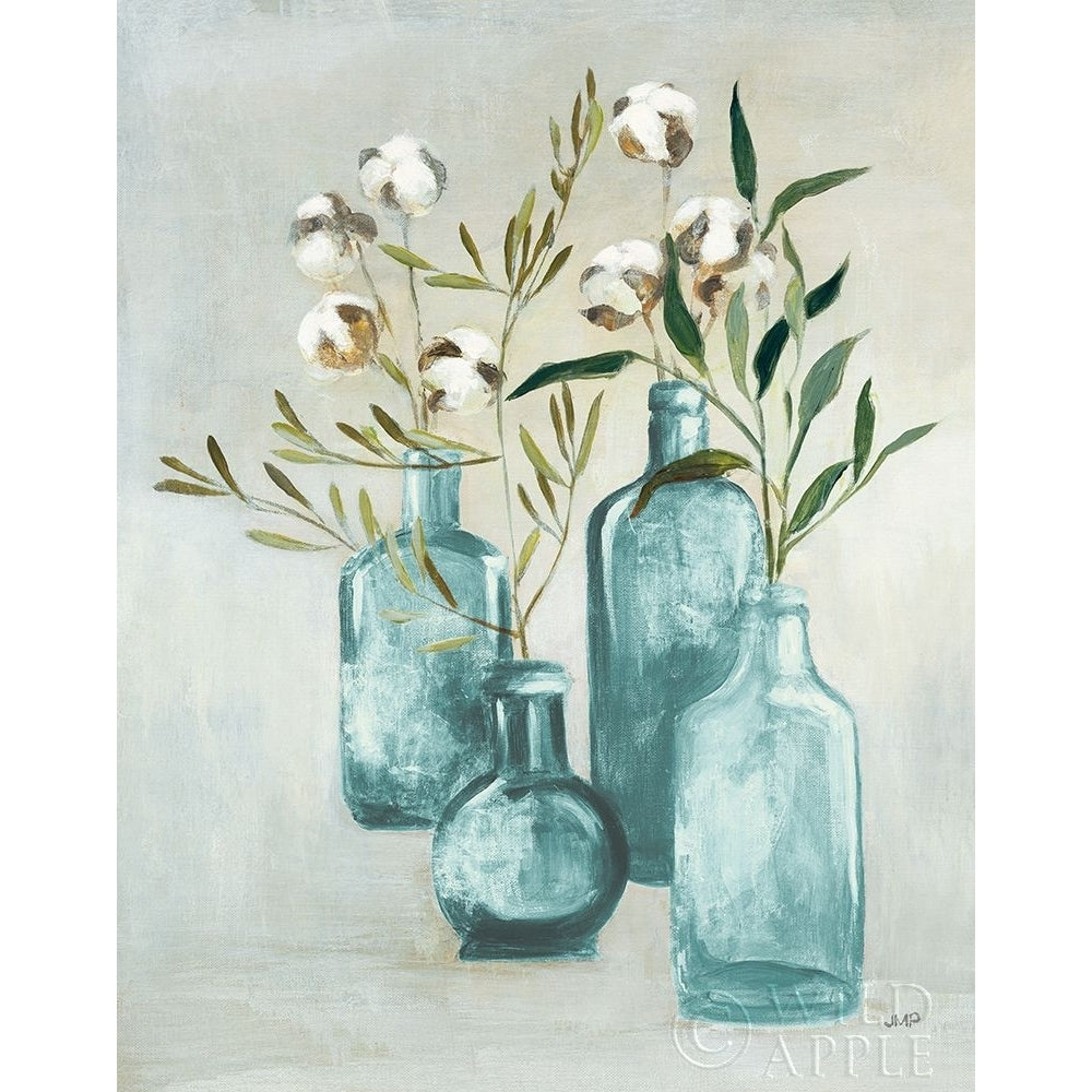 Cotton Still Life II Blue Poster Print by Julia Purinton-VARPDX54285 Image 1