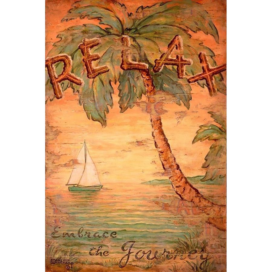 Relax Poster Print by Janet Kruskamp-VARPDX54345 Image 1