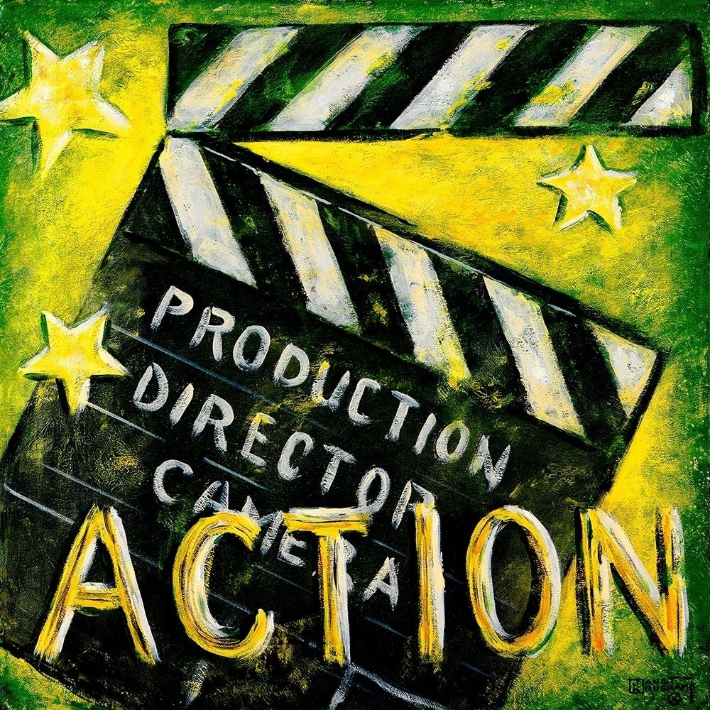 Action! Poster Print by Janet Kruskamp-VARPDX54354 Image 1