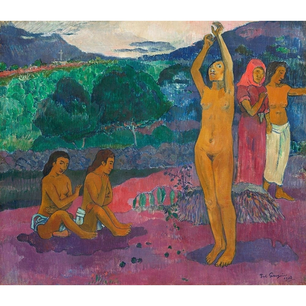 The Invocation Poster Print by Paul Gaugin-VARPDX54475 Image 1