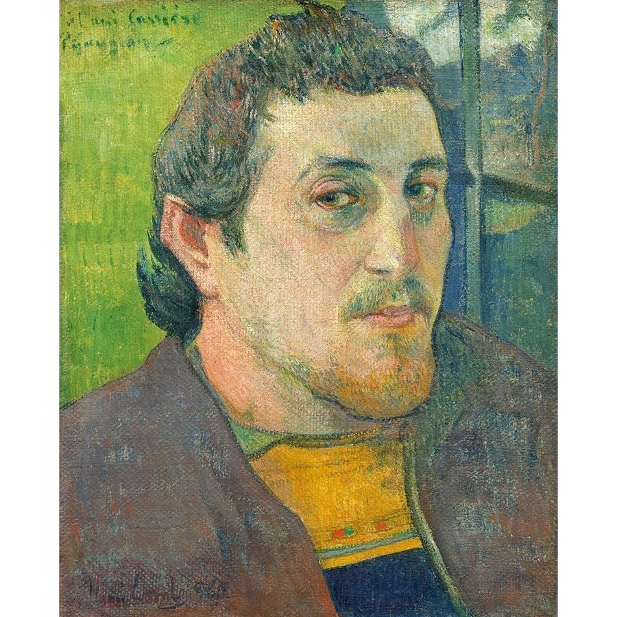 Self-Portrait Dedicated to Carriere?_ Poster Print by Paul Gaugin-VARPDX54487 Image 1