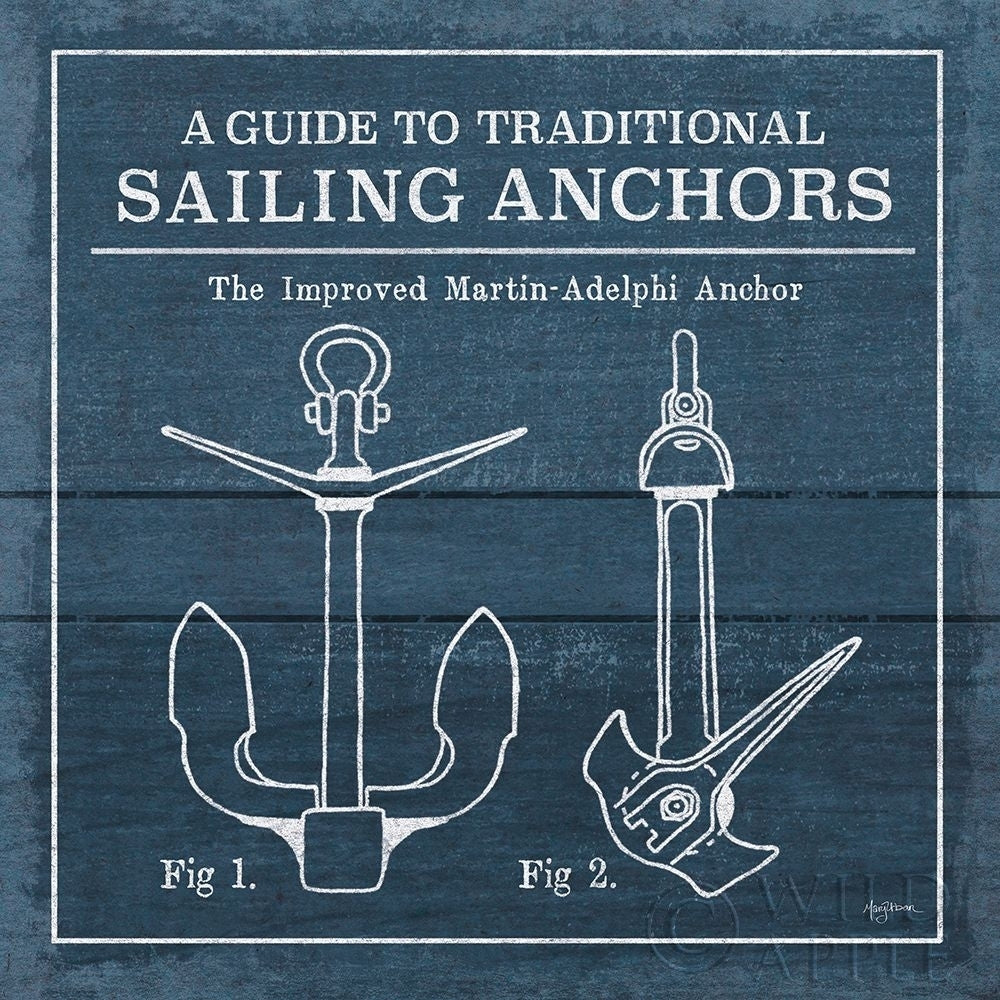 Vintage Sailing Knots XII Poster Print by Mary Urban-VARPDX54517 Image 1