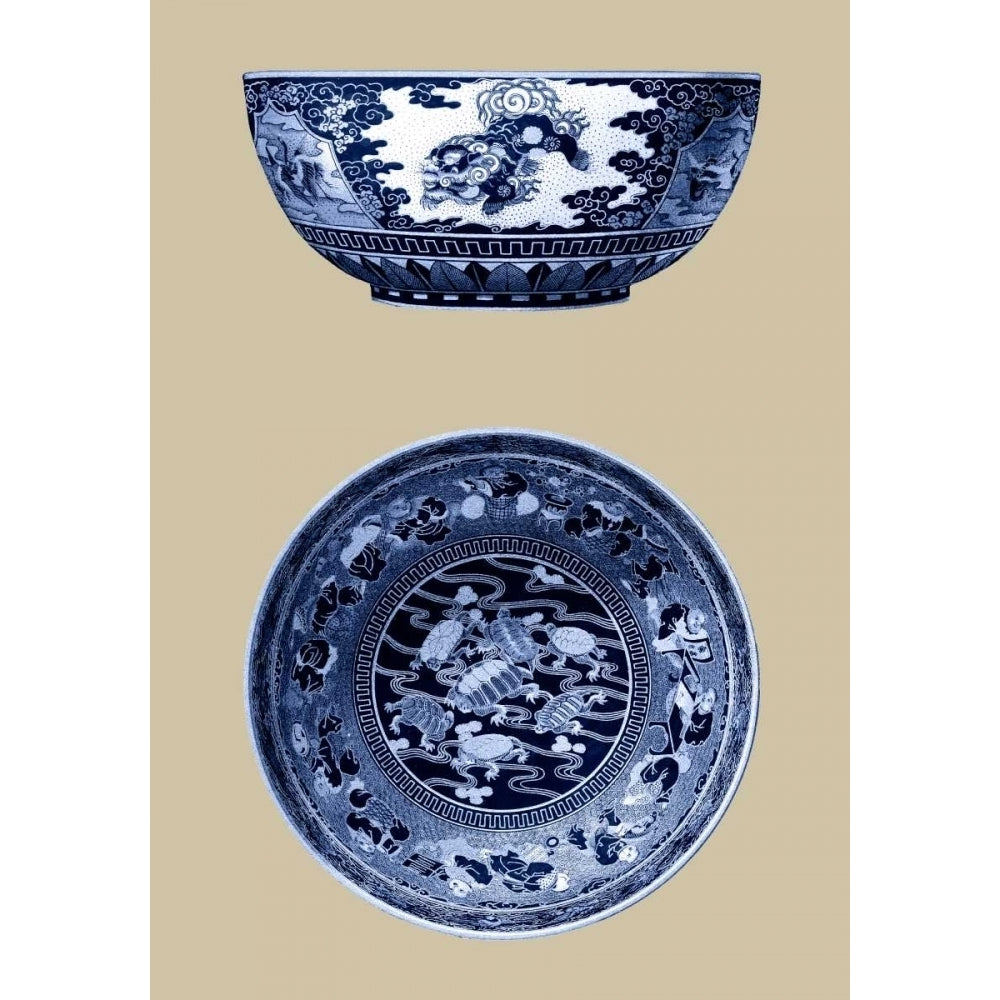 Porcelain in Blue and White I Poster Print - Studio Vision-VARPDX54721Z Image 1