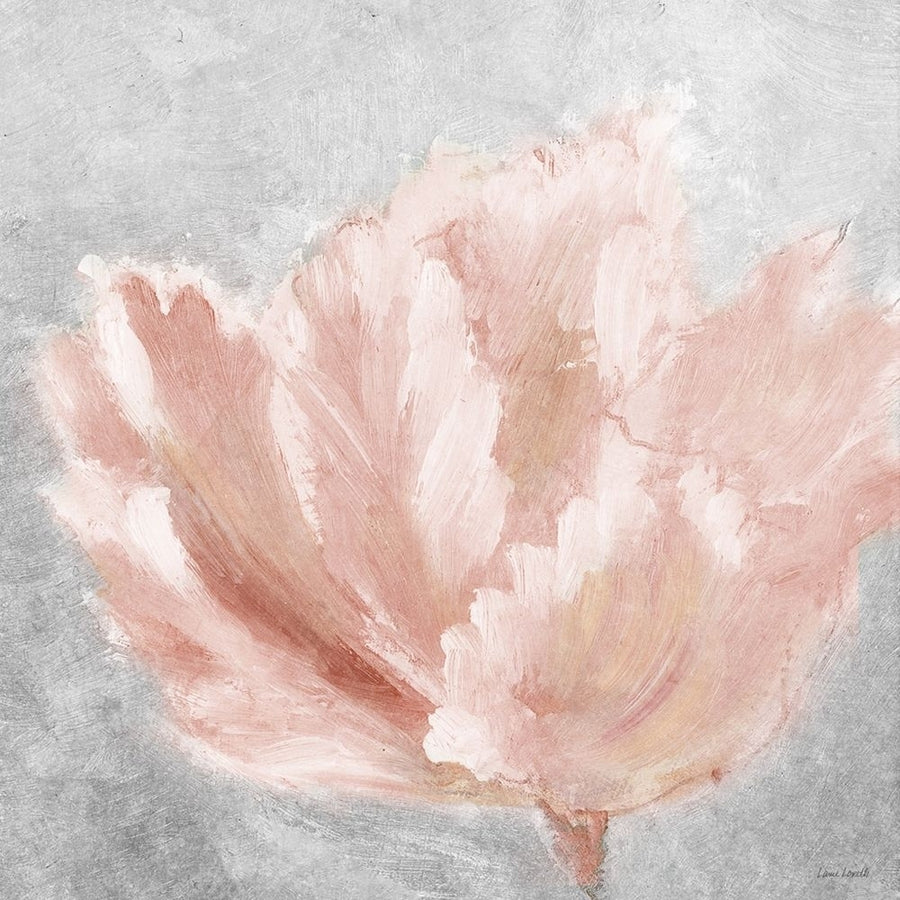 Pink Elegant on Gray Poster Print by Lanie Loreth-VARPDX5478H Image 1