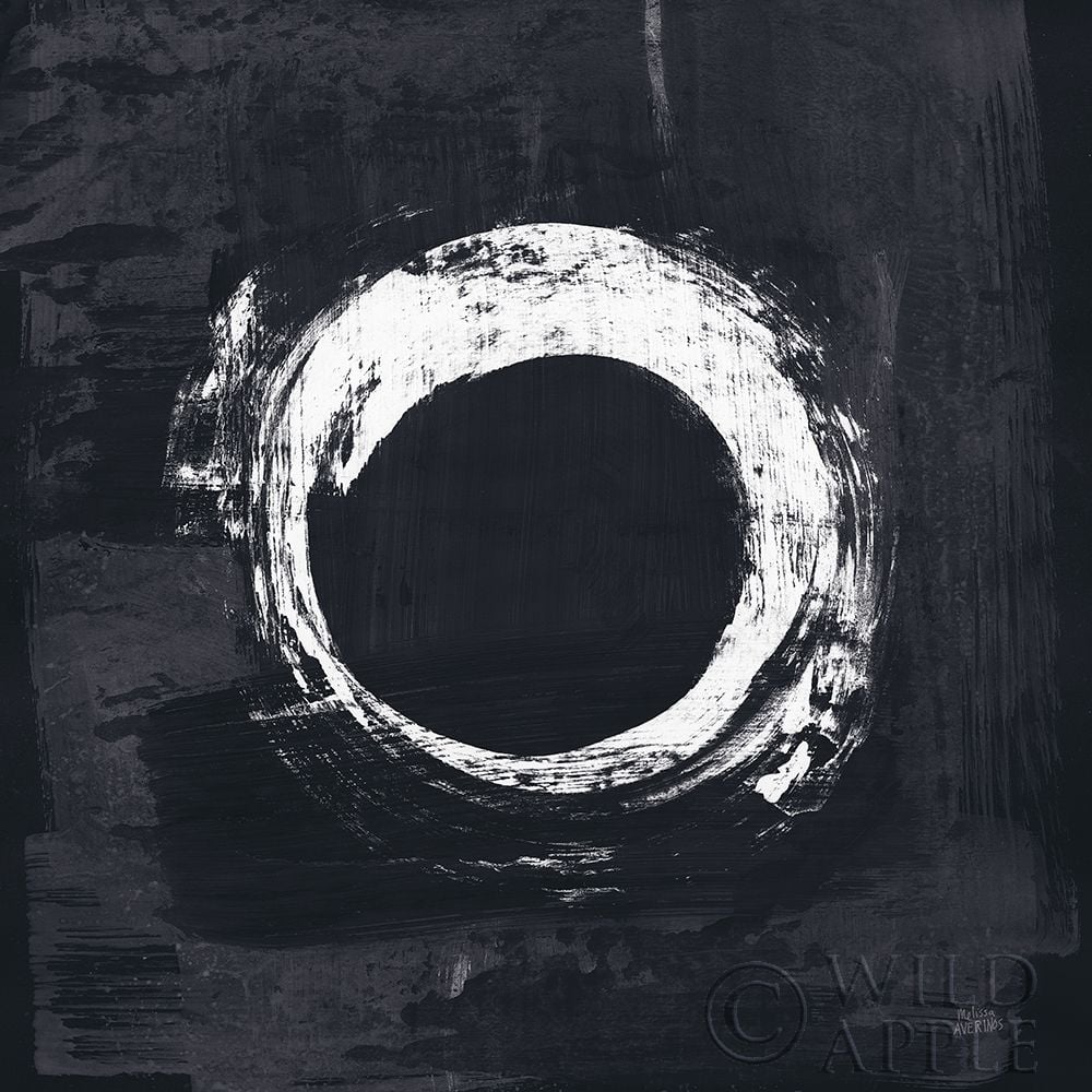 Zen Circle I Black Crop Poster Print by Melissa Averinos-VARPDX54813 Image 1