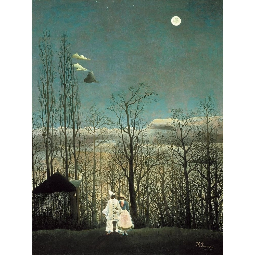 Carnival Evening Poster Print by Henri Rousseau-VARPDX54854 Image 1