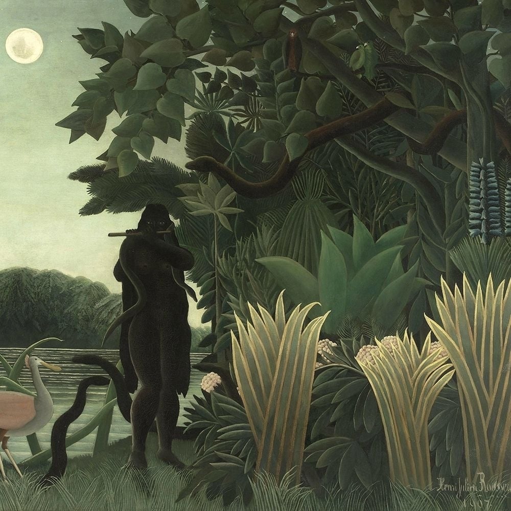 The Snake Charmer Poster Print by Henri Rousseau-VARPDX54857 Image 1