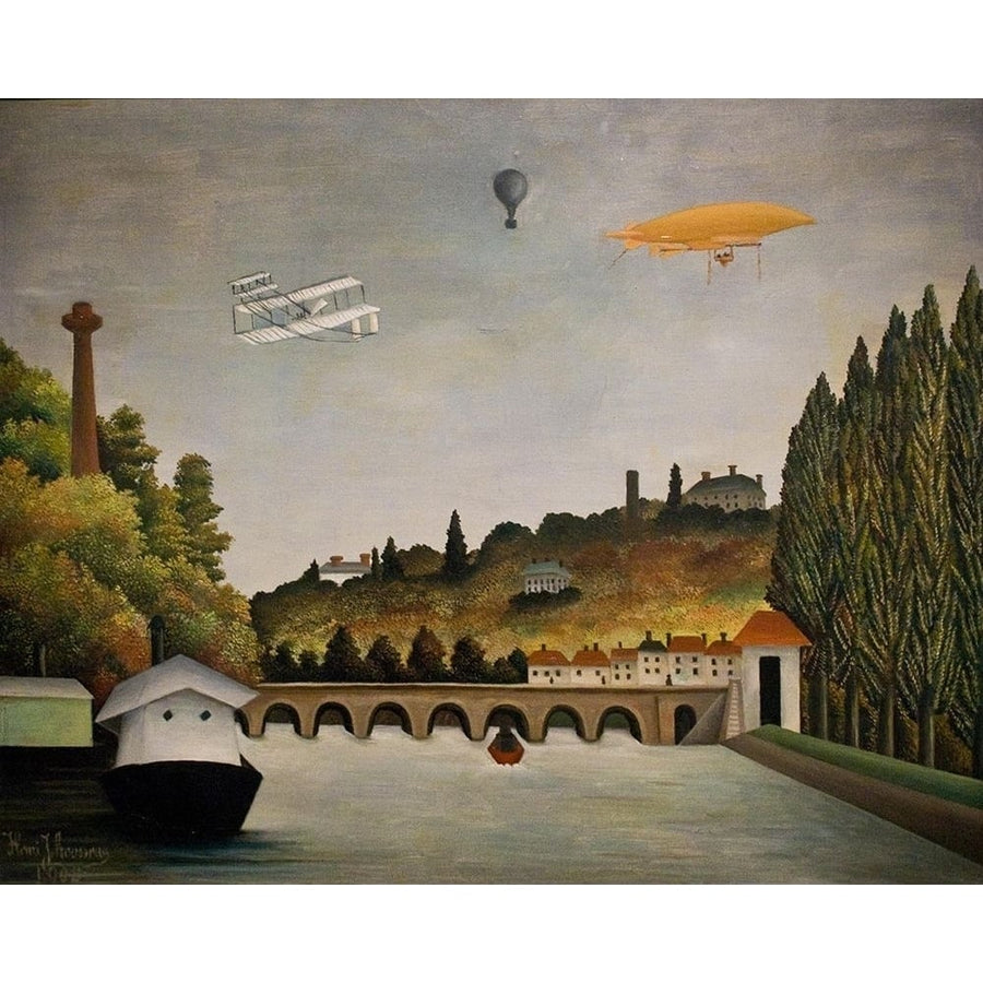 View of Pont de Sevres Poster Print by Henri Rousseau-VARPDX54858 Image 1