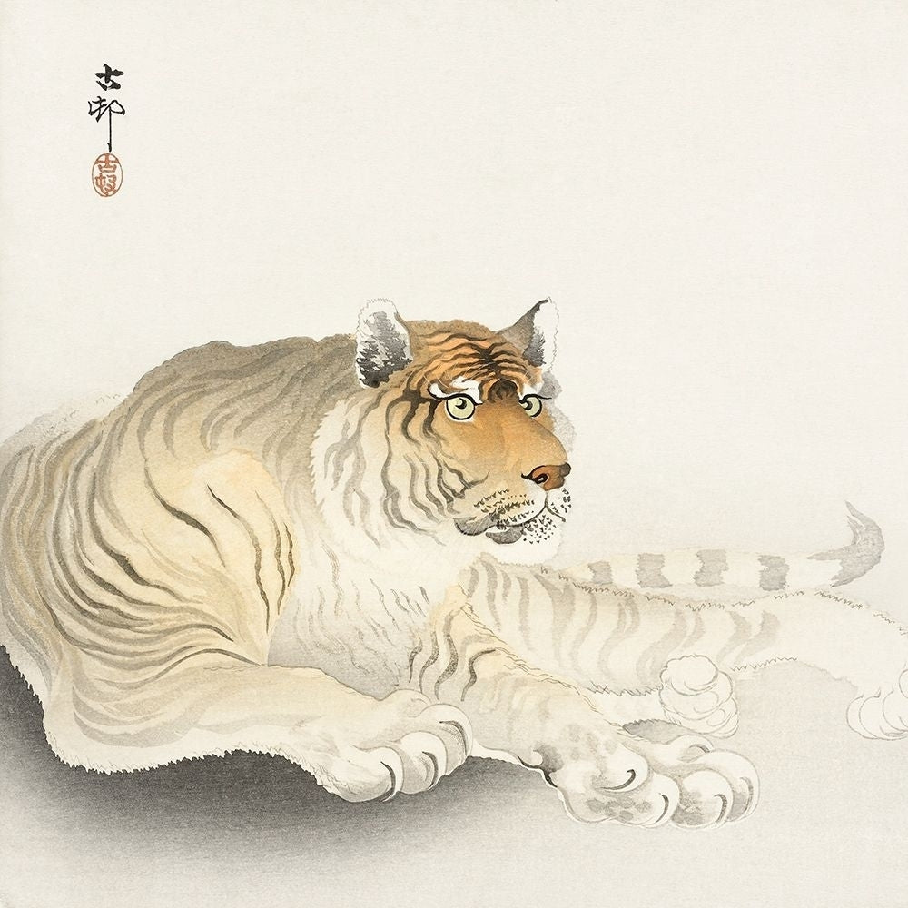 Tiger Poster Print by Ohara Koson-VARPDX54970 Image 1