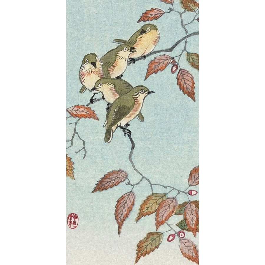 Birds on a branch by Ohara Koson-VARPDX54978 Image 1