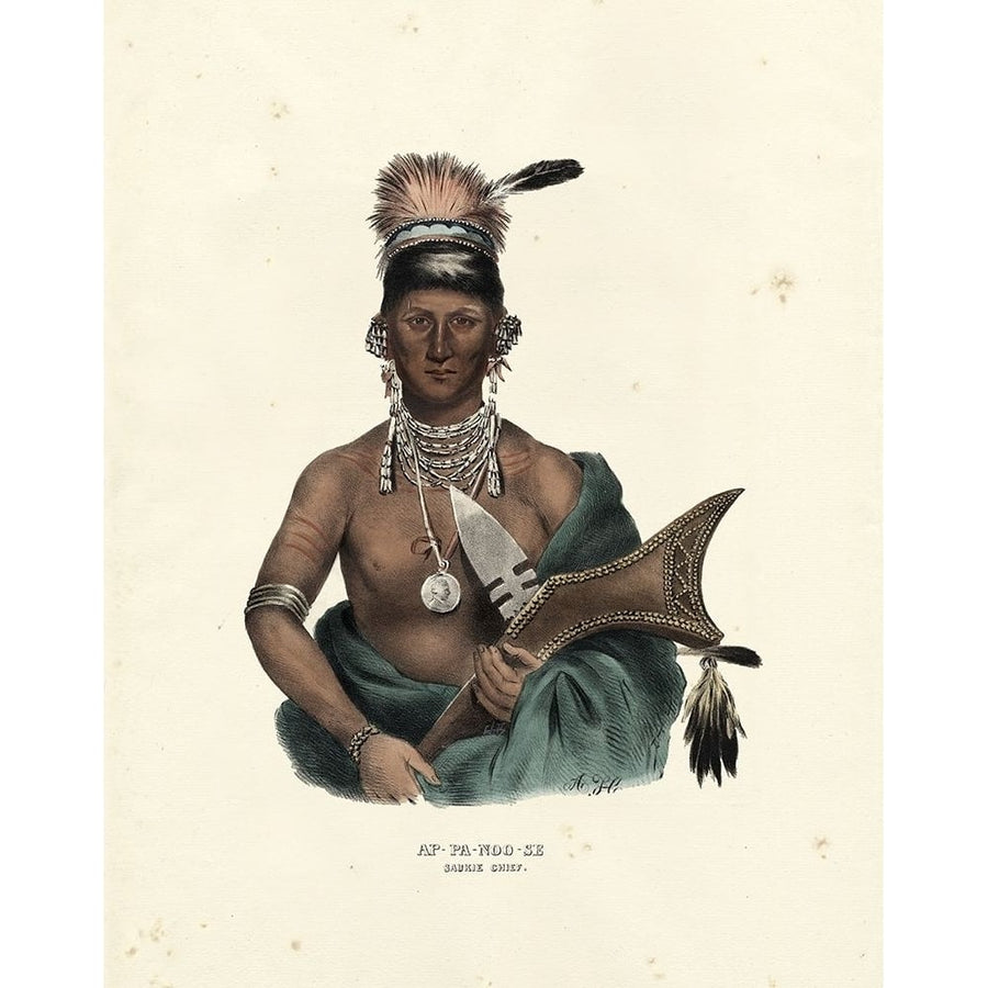 Saukie Chief Poster Print - and Hall McKenney-VARPDX55013Z Image 1