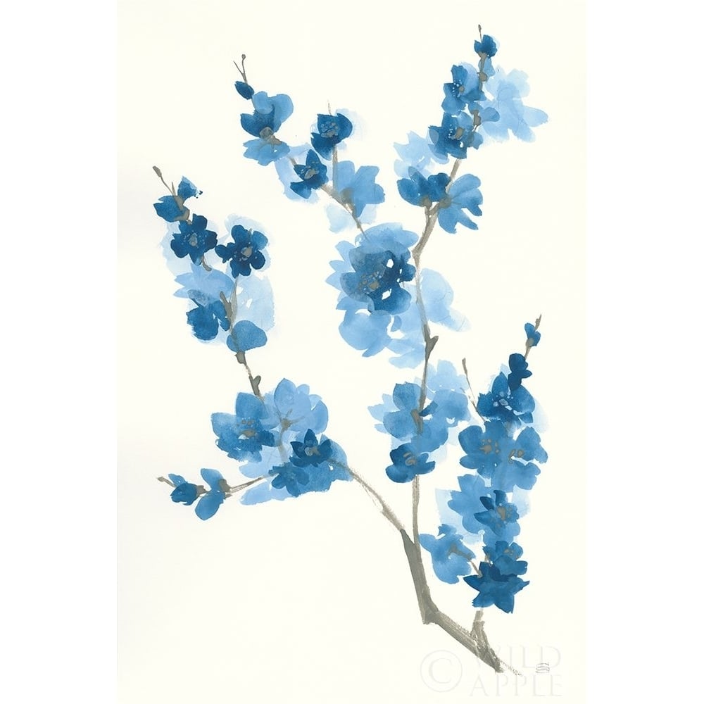 Blue Branch IV Poster Print by Chris Paschke-VARPDX55062 Image 1