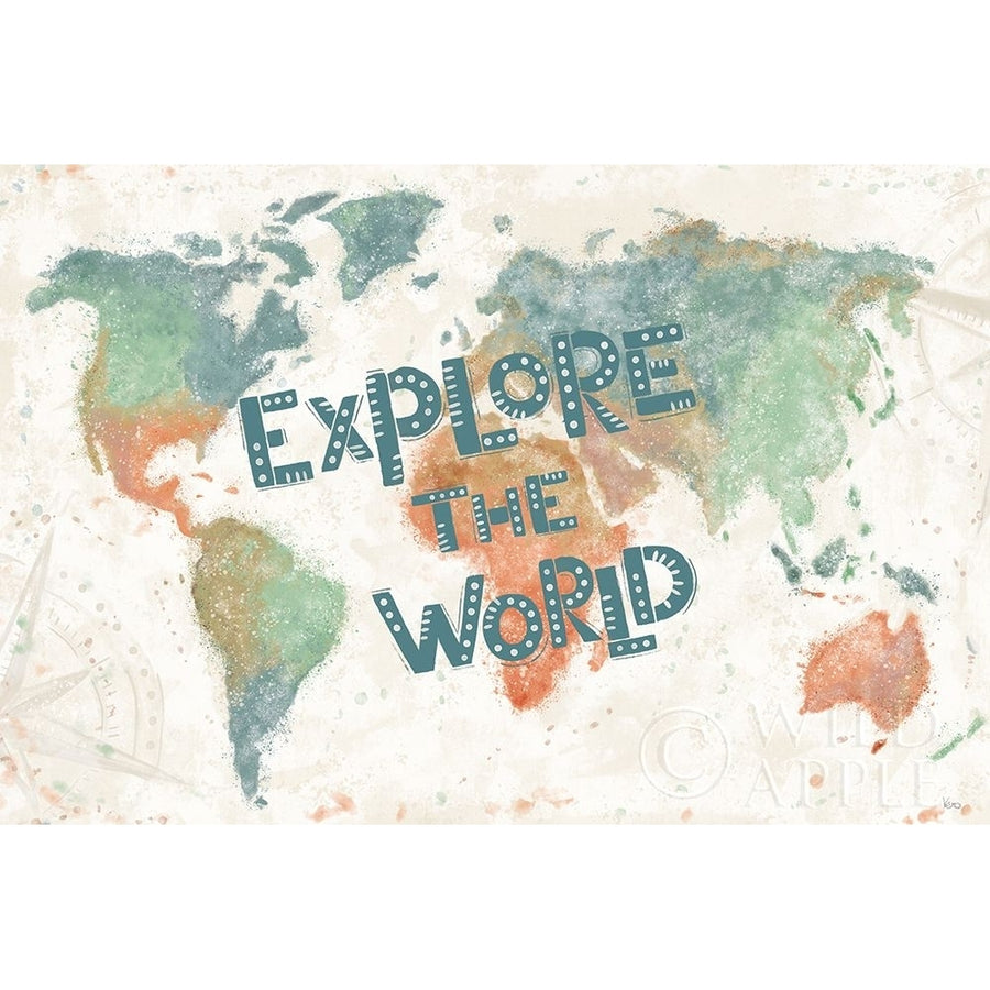 Explore the World I Poster Print by Veronique Charron-VARPDX55195 Image 1