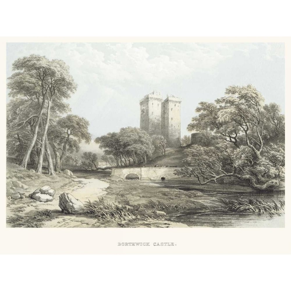 Borthwick Castle Poster Print - Unknown-VARPDX55244Z Image 1