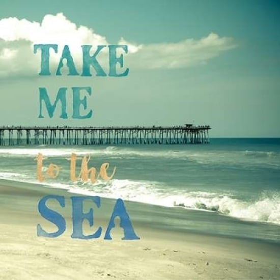 Take Me To The Sea Poster Print by Marlana Semenza-VARPDX552SEM1051 Image 1