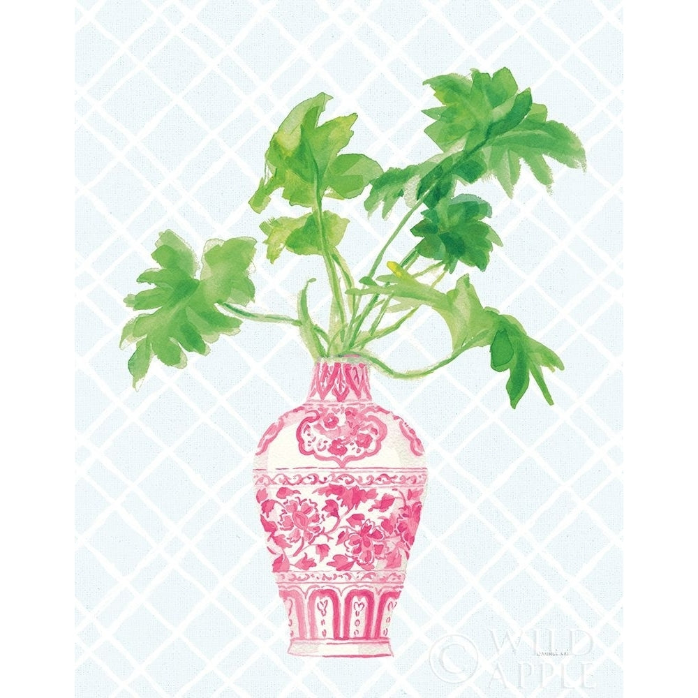 Palm Chinoiserie III Pink Poster Print by Danhui Nai-VARPDX55308 Image 1