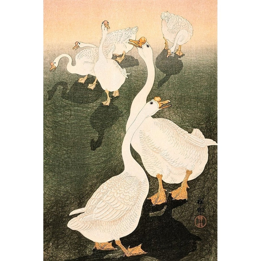 Geese Poster Print by Ohara Koson-VARPDX55360 Image 1