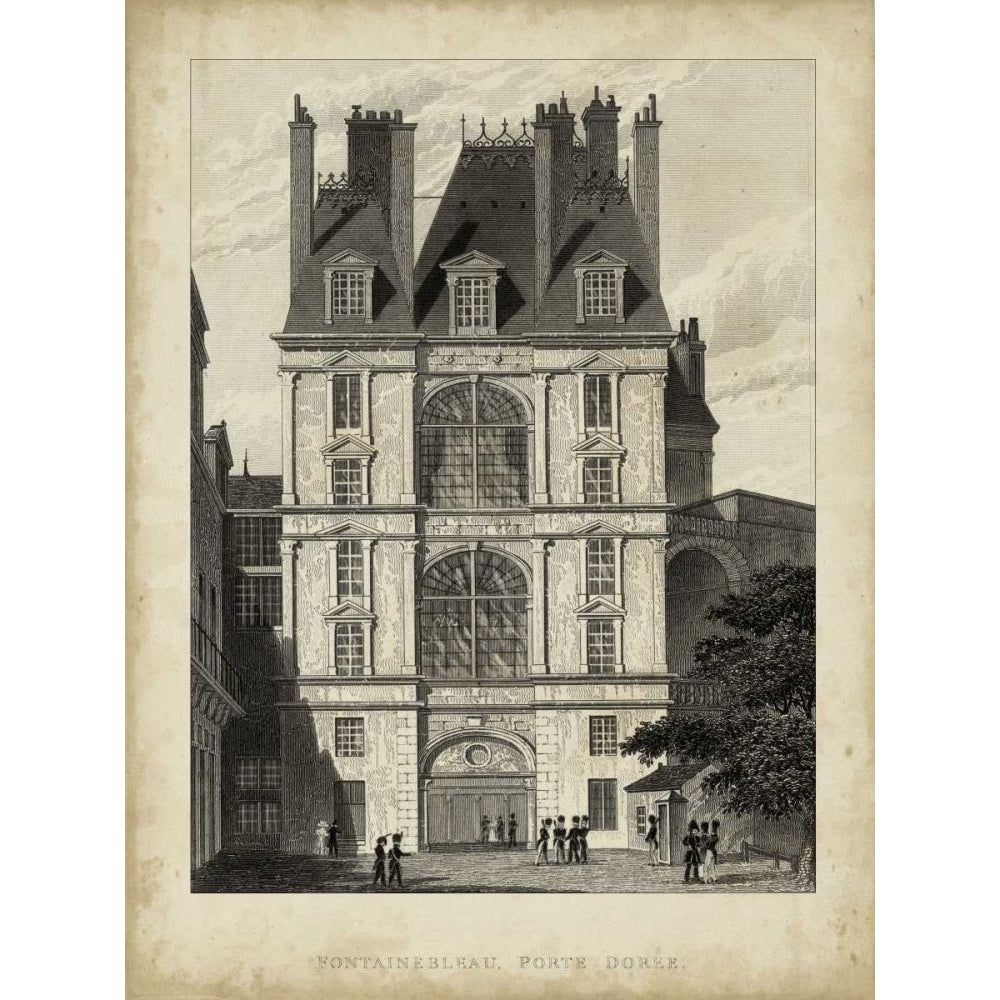 Fontainbleau Porte Doree Poster Print - A. Pugin-VARPDX55522Z Image 1