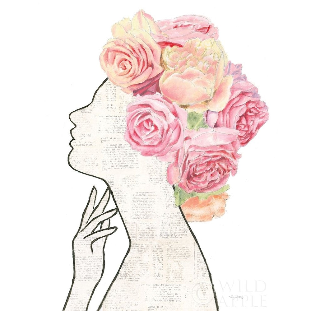 She Dreams of Roses II Poster Print by Emily Adams-VARPDX55532 Image 1