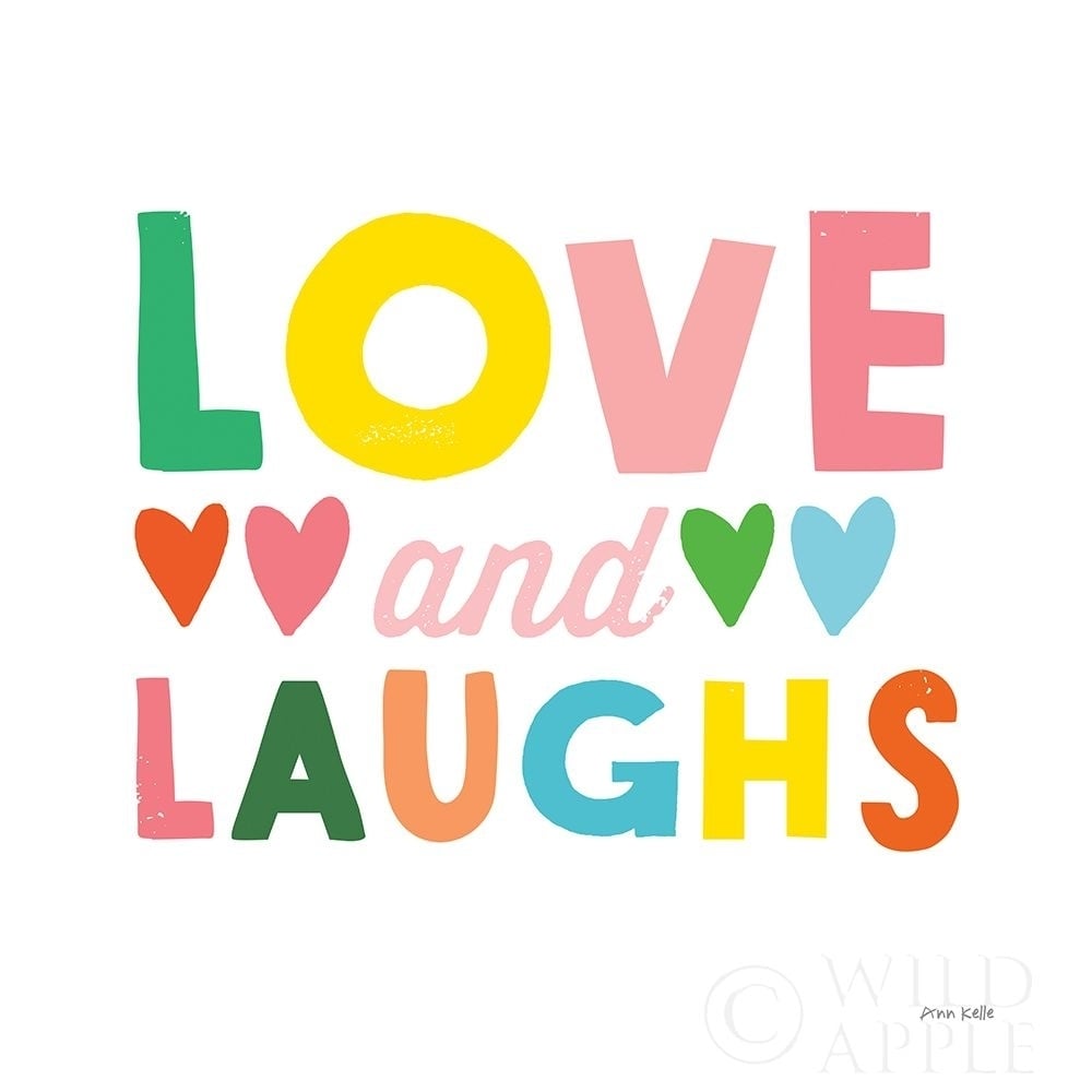 Love and Laughs Poster Print by Ann Kelle-VARPDX55601 Image 1