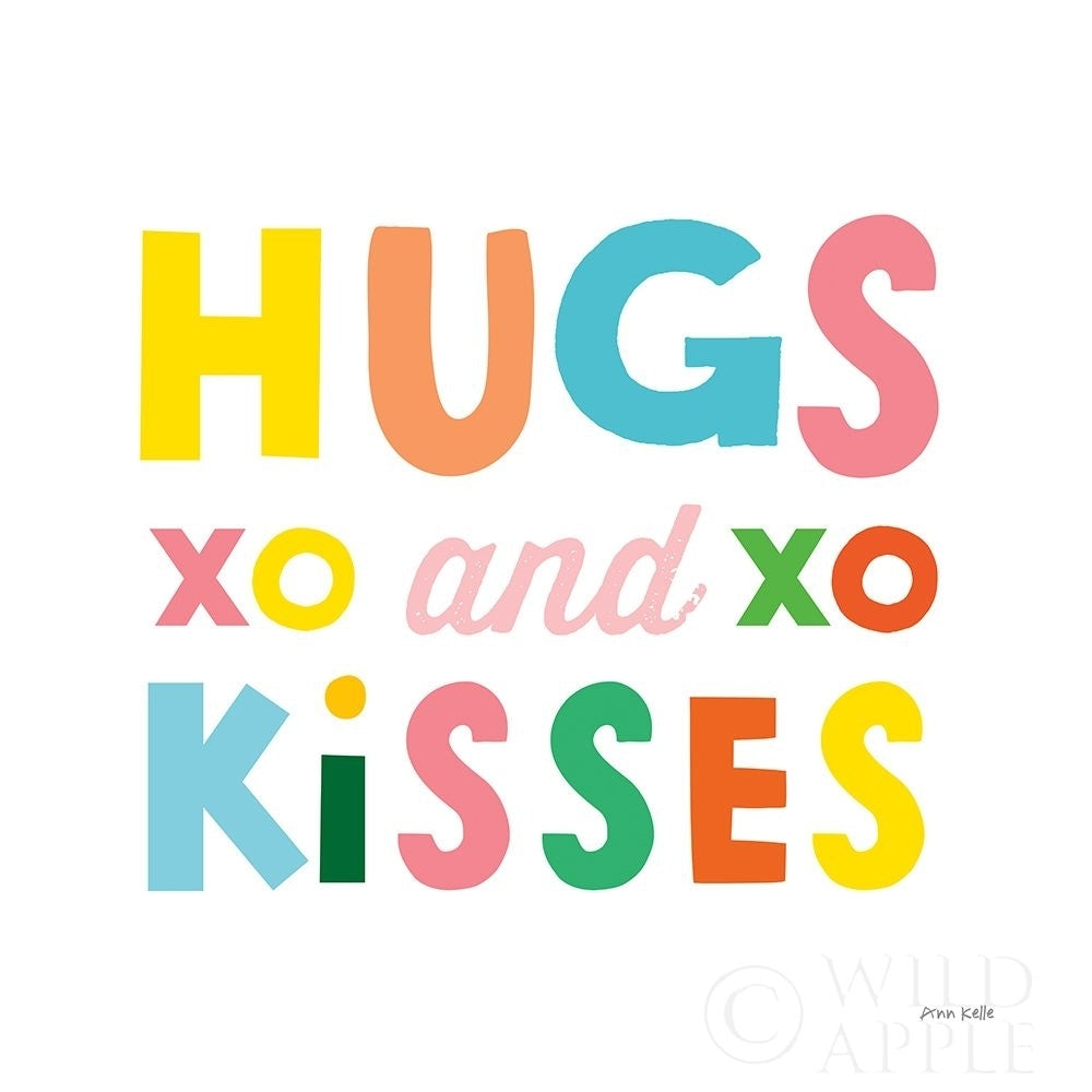 Hugs and Kisses Poster Print by Ann Kelle-VARPDX55600 Image 1