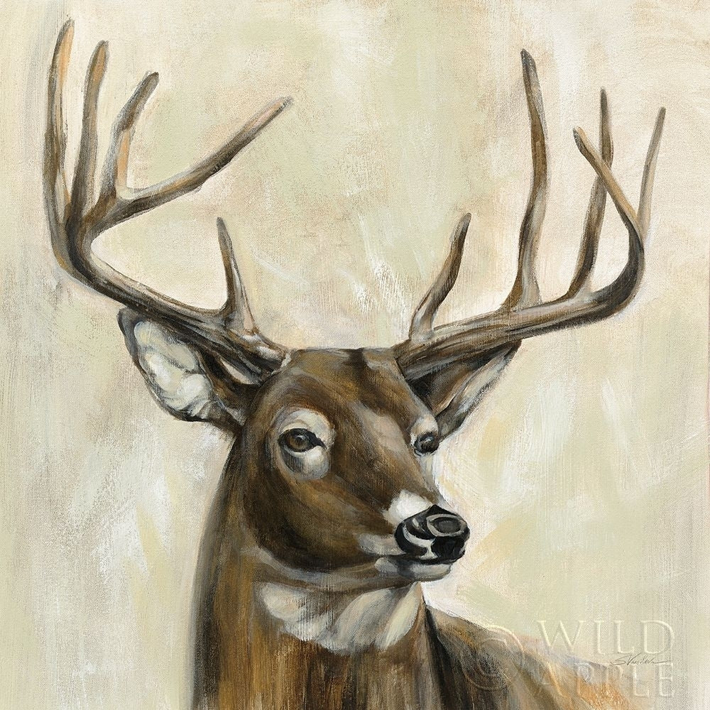 Bronze Deer Poster Print by Silvia Vassileva-VARPDX55654 Image 1