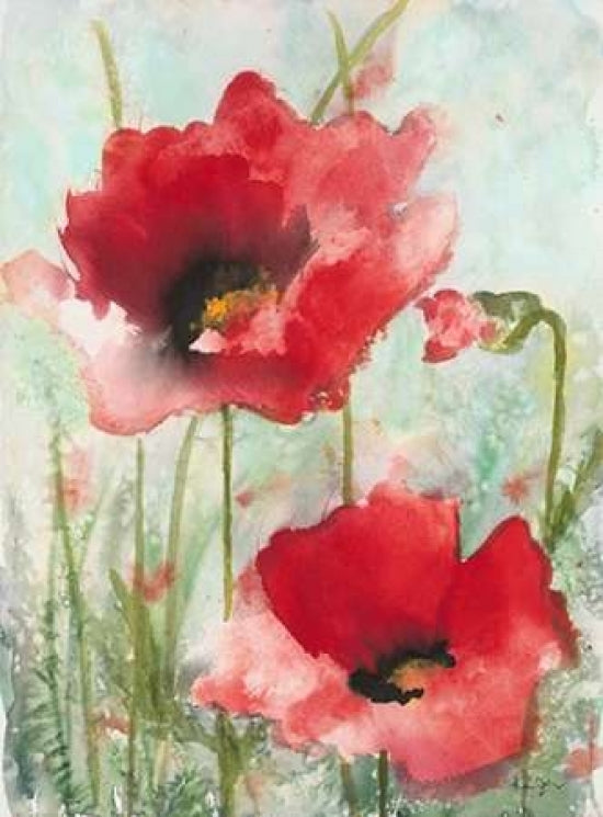 Field Poppies 1 Poster Print by Karin Johannesson-VARPDX556JOH1003 Image 1