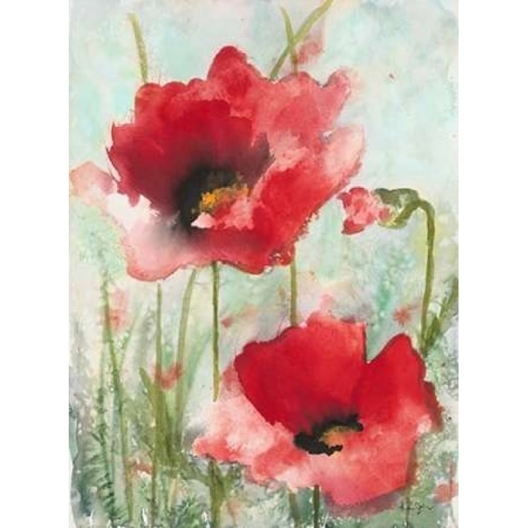 Field Poppies 1 Poster Print by Karin Johannesson-VARPDX556JOH1003 Image 1