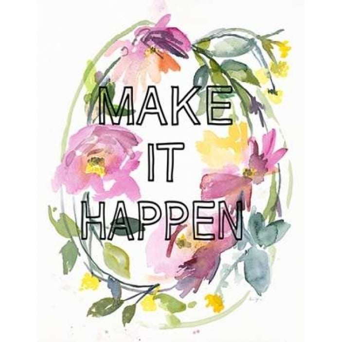 Make It Happen Poster Print by Karin Johannesson-VARPDX556JOH1034 Image 1