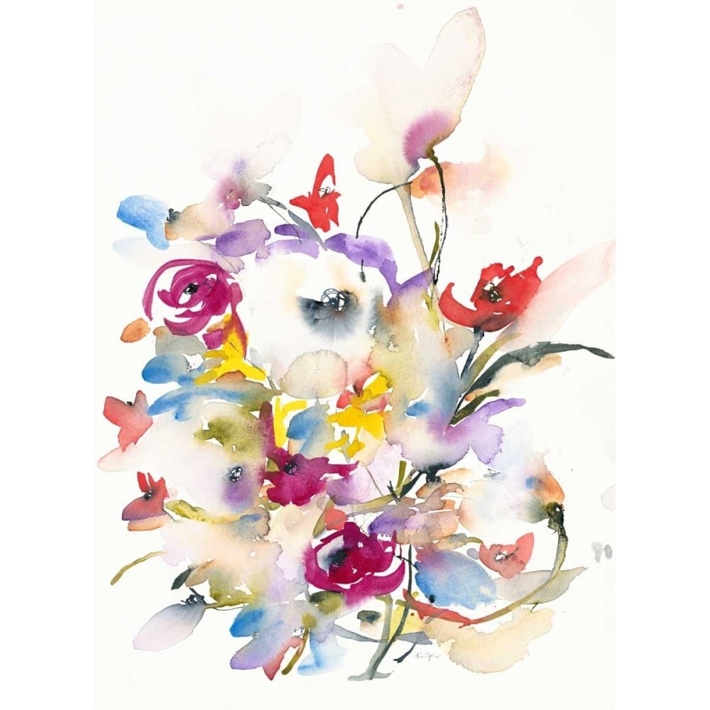 Cheerful Garden Poster Print by Karin Johannesson-VARPDX556JOH1041 Image 2