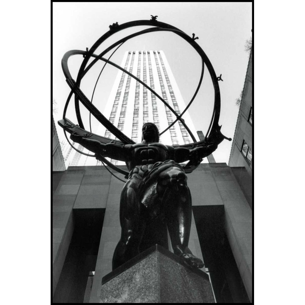 Atlas at Rockefeller Center Poster Print - Laura DeNardo-VARPDX55751F Image 1