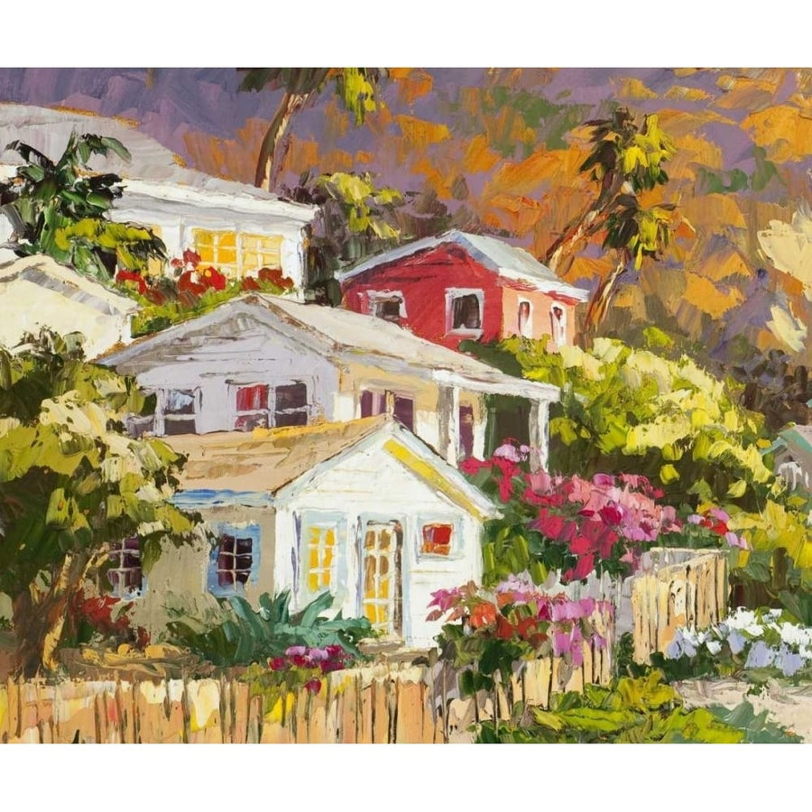 Beach Cottage Community Poster Print - Erin Dertner-VARPDX55844Z Image 1