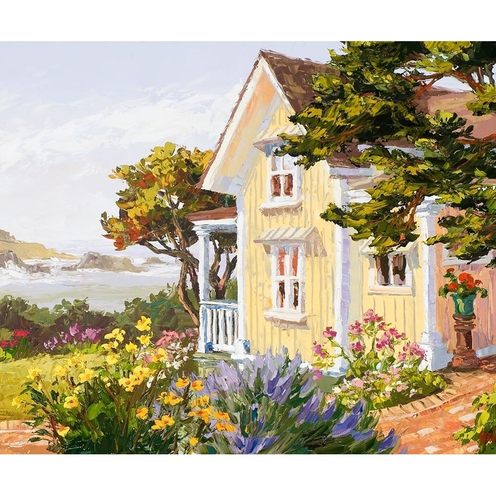 Victorian Seaside Haven Poster Print - Erin Dertner-VARPDX55850Z Image 1