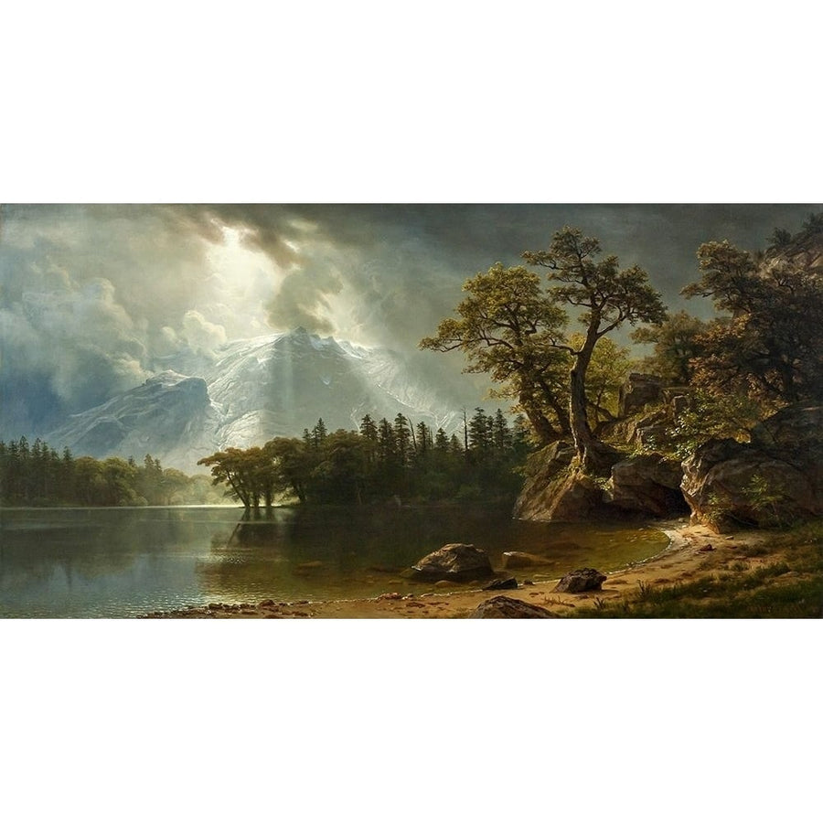 Passing Storm over the Sierra Nevadas by Albert Bierstadt-VARPDX55972 Image 1