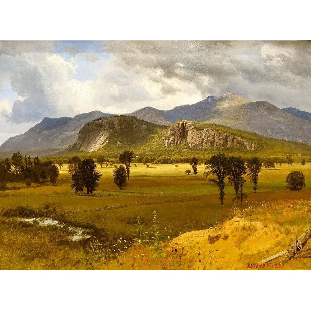 Moat Mountain Intervale Hampshire Poster Print by Albert Bierstadt-VARPDX55984 Image 1