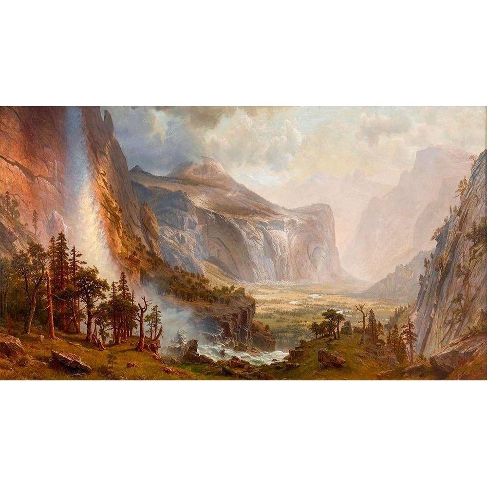 The Domes of the Yosemite by Albert Bierstadt-VARPDX55986 Image 1