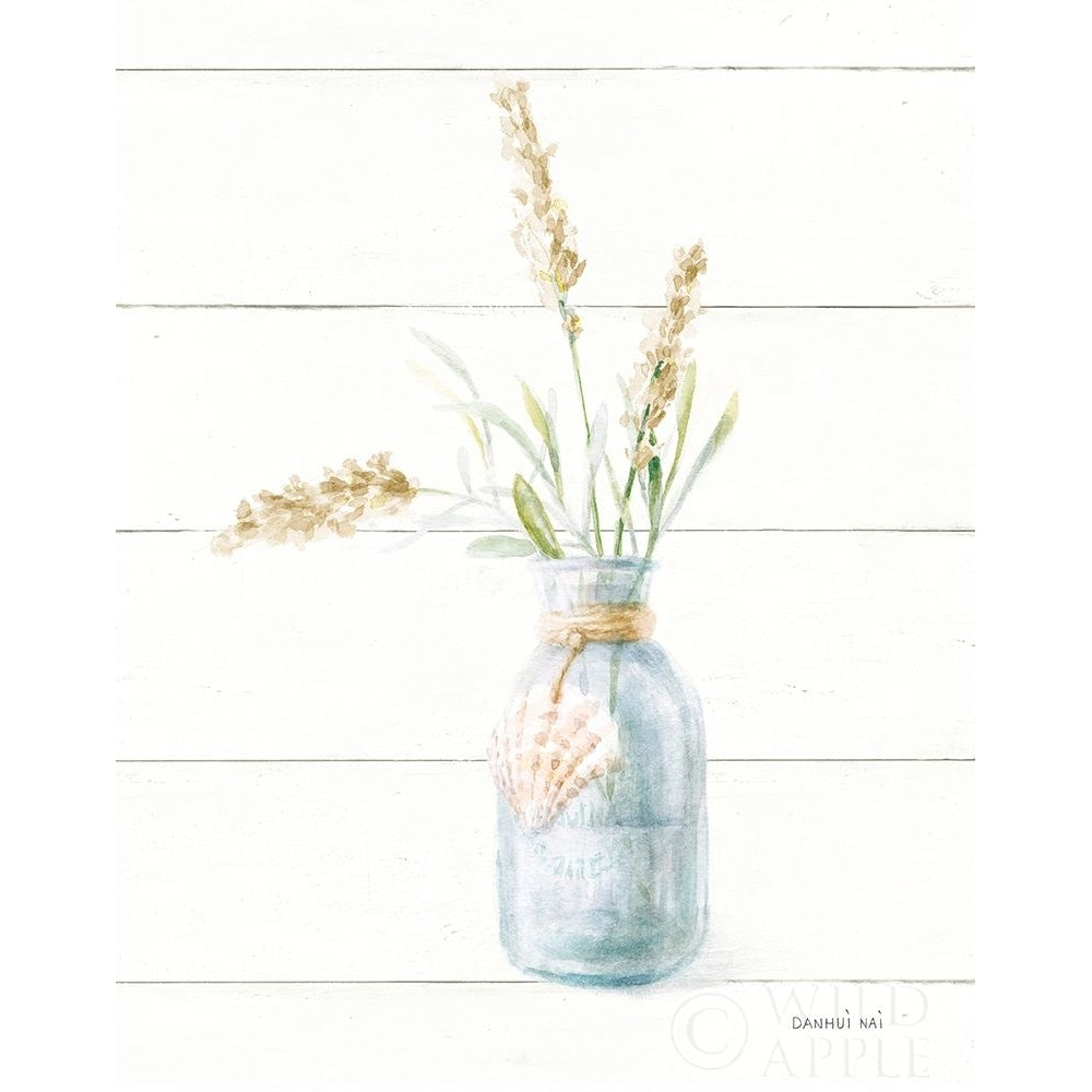 Beach Flowers III Neutral Poster Print by Danhui Nai-VARPDX56068 Image 1